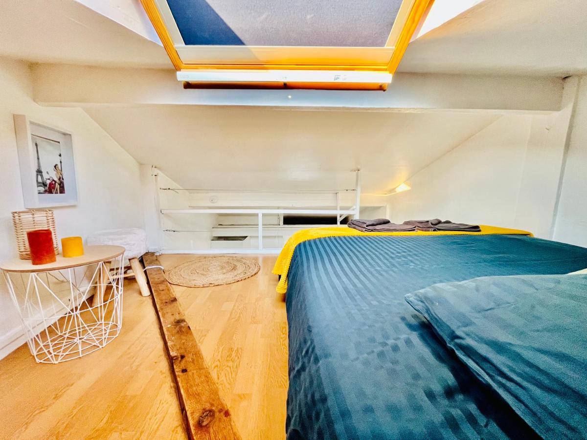 Apartamento Parc Buttes Chaumont - Studio Mezzanine París Exterior foto
